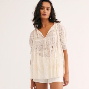 Free People Lace Tunic